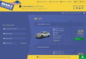 Cheap Car Rental Services in Pattaya - MAKS Car Rental offers both short-term and long-term car rental in Thailand.
