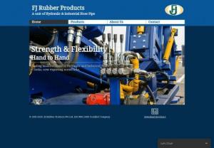 FJ Rubber Products - Manufacturers and Distributers of high quality Industrial & Hydraulic hoses.