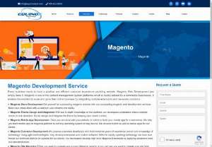 Magento Website Development Company in USA | Best Magento Development Company - Magento Web Development just simply does it. Magento is one of the content management system platforms which is mostly adored by e commerce businesses. It enables the retailers to scale and grow their online business by integrating multiple extensions and necessary solution