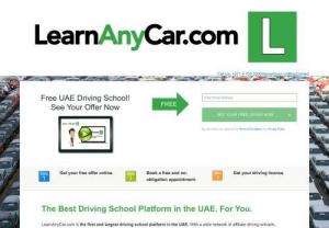 LearnAnyCar - LearnAnyCar is the largest driving school platform in the UAE that offers a platform for driving license aspirants to discover driving schools with state-of-the-art facilities. With a wide network of partner driving schools, LearnAnyCar provides the driving license aspirants the opportunity to discover a driving school that provides cutting-edge driving training programmes and theory classes in multiple languages, including Arabic, English and Urdu.