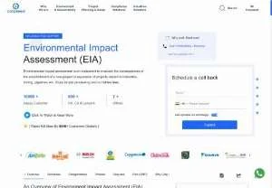 Screenshot of Online Environmental Impact Assessment (EIA)