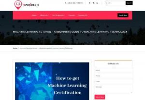 Machine Learning Training in Bangalore  - Near learn offers innovation and business courses to experts and understudies over the globe on a separated ongoing educator drove Machine Learning classroom training BANGALORE. Nearlearn offers machine learning python online course BANGALORE in India. Near learn corporate preparing is an adaptable, financially savvy choice that permits the corporates to prepare the same number of or as couple of representatives as you require-from a solitary group or division to everybody in your association. 