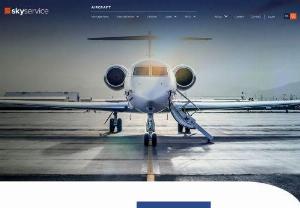 Skyservice Business Aviation - On the ground or in the air, Skyservice delivers excellence on every level.  Aircraft charter, maintenance, management, sales and fixed base operations.