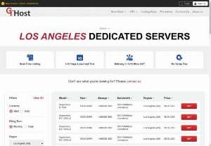 California Dedicated Server - A large part of achieving this is choosing Los Angeles dedicated servers. While shared servers can appear more economical at first glance.