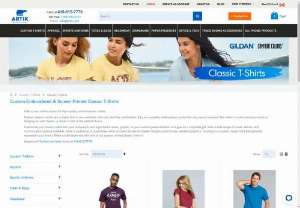 Custom Printed T-Shirts Canada - Buy custom printed Classic T-Shirts at Artik in Toronto, Canada. Our knowledgeable team of experts will help with your next custom Classic T-Shirts project. Go to our e-shop for more info on our offers.