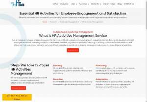 Human Resource Management Activities - TheHRBulb - The HR Bulb is the leading company, which offers Human Resource Management Activities for small, medium and large enterprises which include training and development, recruitment, payroll, performance appraisal and much more. We offer services such as payroll management services, human resource audit services, PF and ESI compliances services, LMS deployment services, HR comprehensive ERP services and more.. 