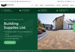 Patio Paving Stones Supplier Co.Kerry, Concrete Products, Aggregates - Paul Fitzgerald & Son - We offer wide range of Building and Patio Supplies in Kerry, Ireland. Paving Slabs, Decorative Aggregates, Concrete Products and Haulage Services. Contact Now!