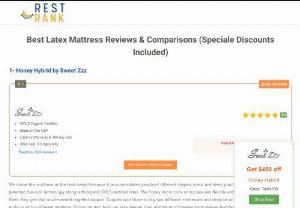 Best Latex Mattresses - Latex is the preferred choice for making mattresses for people prone to pressure points that cause pain and people who end up feeling hot when sleeping. Furthermore,  latex is a green,  eco-friendly material suitable for people suffering from allergies.