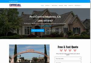 Modesto Pest - We offer pest control of all types including termites, bed bugs, cockroaches, rodents, and many more. We are in Modesto and serve the entire central valley.