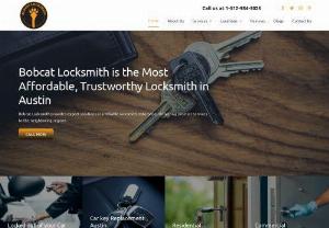 Locksmith Austin - Bobcat Locksmith is a full service locksmith provider in Austin servicing car lockouts, residential and automotive locksmith