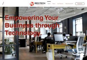 Red.Technology Services - We provide consulting and technical solutions for businesses that are losing money or efficiency due to an ineffective IT infrastructure. We customize every solution to fit the needs of the business and the vision of the owner. Our goal is to help your Teams and your tools so that your business grows. 