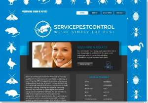 Service Pest Control - We offer a wide range of pest control treatments, specialising in organic treatments for bed bugs, rats, mice, cockroaches, silverfish, ants, wasps, moths, flour beetles and all other species of insects.