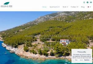 Zavala Apartments Petarcica - Luxury apartments in Zavala on South side of Island Hvar, Croatia near the sea and pebbled beach.Ideal for summer family holiday