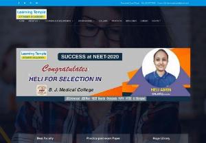 Top Coaching Institutes For IIT JEE-MAIN & NEET In Ahmedabad LearningTemple - Learning Temple is one of the top best coaching Institutes for IIT JEE-MAIN & NEET ADVANCED,  AIIMS,  NTSE,  KVPY In Ahmedabad & Olympiads and a well-known name in the education industry to provide valuable Edu-services to students.