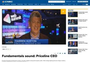 Darren Huston - Darren Huston Priceline CEO: Fundamentals sound