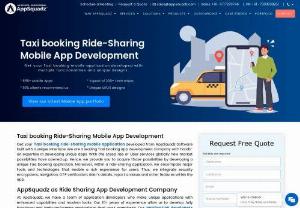 Taxi Booking App Development Company | Taxi App Development - As far as Taxi apps are concerns, it has gained enormous popularity for sure. Get your Uber-like app developed from AppSquadz, the best taxi booking app development company offering cutting-edge native iOS & Android taxi app solutions with interactive UI at competitive rates.
