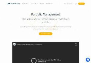 Portfolio Management Software for Private Equity and VC funds | Fundwave - Track portfolio metrics, record portfolio updates and analyze your portfolio performance.