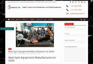 Best Gym Equipment Manufacturers in Delhi | 9316970498 - Best Gym Equipment Manufacturers in Delhi Gym equipment is in high demand today due to increased awareness for healthy body. Urban lifestyle leaves little space for a physical workout. At the same time it is mentally stressful and hectic. More and more people are joining the gym or installing workout equipment at home. Syndicate Gym is an established gym equipment company in Delhi. Delhi has many gyms and fitness lovers. People are always careful about their fitness and shape. Exercise mac