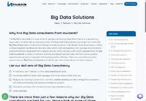 Screenshot of Big Data Consulting Services by Inwizards