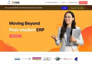 ERP Business Software | ERP Software Solutions | VAT ERP - Focus Softnet is a trusted vendor of VAT ERP software in Middle East and an acclaimed provider of leading ERP business software solutions in UAE, Saudi, Kuwait, Qatar, Oman, Bahrain and kenya since the last 25 years.