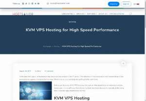 KVM VPS Hosting Services by HostSailor - The KVM platform has been associated with the Linux OS since 2007. However, it also has the ability to work with other platforms, such as Windows, Haiku, Solaris, etc.

The KVM platform can prove to be an amazing platform for busy enterprises, mixed workload environments, etc. It can also perform remarkably on public and private clouds.

