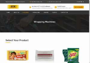 Wrapping Machine Manufacturer | Exporters of Wrapping Machine - SVM Wrapping Machine: The best wrapping Machine Manufacturer and Exporters and serving to more than 1000 clients Domestic & International Market.