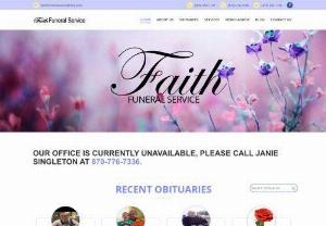 FAITH FUNERAL SERVICE - Faith Funeral Service LLC is based in Manila AR,  providing quality funeral home arrangements in Jonesboro,  Paragould,  Traumann AR at affordable rate.