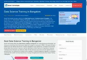 Screenshot of Data Science Training in Bangalore