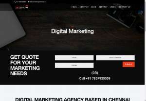 Digital marketing agency in chennai - Red Maple Digital Media is one of the best digital marketing agency in Chennai. The agency offer advertising, design, media planning and buying, market research, digital marketing, and public relations service to every one of our customers. The digital marketing agency Red maple media in chennai is located at thiruvanmiyur.