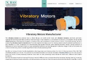 Vibratory Motors - Manufacturer of vibratory motors in India.