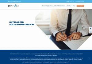 Outsourced Accounting Services - Bikham delivers the most resourceful, comprehensive and cost-effective outsourced accounting services for your business with the help of a motivated team of highly skilled professionals and seasoned accounting managers.