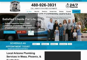 Plumbing Repair in Mesa, Arizona - The emergency plumbers at our plumbing company offer plumbing repair and installation services in areas in Mesa and other areas of Arizona. We provide full-service plumbing jobs that get to the source of your problem.