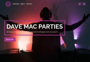 Dave Mac Parties - Dave Mac Parties offer a top quality mobile disco for all occasions covering Essex and the surrounding areas.  Stop looking, your party starts NOW!