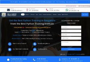 Python Training in Bangalore - Get Best Python Training in Bangalore from TIB Academy, Providing Python courses by real-time trainers in Bangalore.