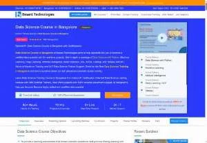 Screenshot of Data Science Training in Bangalore - Besant Technologies