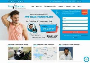 Hair Transplant in Bhopal - Your Perfect Choice | Hair Doctors - Because of having well-equipped clinics & professional dermatologists, Hair Doctors can be your ideal & cost-effective choice for hair transplant in Bhopal.