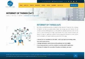 Screenshot of Internet of Things (IoT)