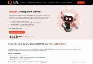 Screenshot of Hire Chatbot Developer | Chatbot Development Company