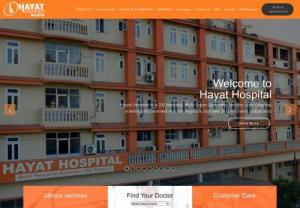 Hayat Super Speciality Hospital, Guwahati, Assam, India - Hayat Hospital is North East India's leading Super Speciality hospital where patients receive round the clock treatment under dedicated health units specialized in Cardiology, Urology, Orthopaedics, Nephrology and more.