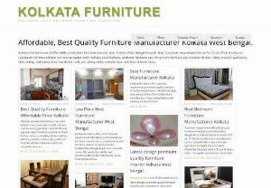 Affordable, Quality Furniture Manufacturer | Kolkata Furniture - KOLKATA FURNITURE | Best Quality furniture shop kolkata with exclusive range of Bedroom,  Living room,  Modular kitchen and office furniture at best and affordable prices Kolkata,  Howrah,  West Bengal.