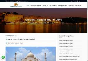 5 Days Delhi Agra Jaipur Tour - 4 Nights 5 Days Golden Triangle Tour India - The itinerary of 5 Days Delhi Agra Jaipur Holiday Package offers to explore India's most popular destinations.Booking at +91 9927538763