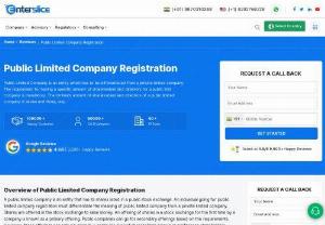 Public Limited Company Registration | Dedicated CA, CS and Expert Support By Enterslice - Public Limited Company in India has more clarity and reliability. Register Public Limited Company with the help of the professional team of Enterslice.