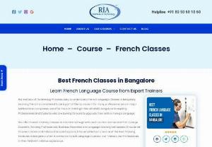 French Classes in Bangalore - Best French Classes in Bangalore, Learn from best French Language Course in Bangalore with certified experts & get 100% assistance.