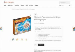Buy Top Geomag Magnetic panel glitter construction toys - Geomag 44 pcs - Buy the top  Geomag Magnetic panel glitter construction toys - Geomag 44 pcs at Spheria at low cost. 100% original Geomag Classic magnetic Toys. Shop now.
