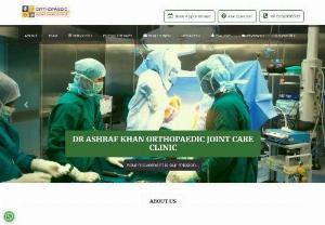 Knee replacement surgeon pune | Joint Care Clinic Pune | Dr Ashraf Khan - Welcome to official website of Dr. Ashraf Khan. Our team of experts and supportive staff believes in providing care which is personalized to each patient's unique needs, enables us to help patients get back to the activity they love and we love to do it reliably & efficiently. 
We specialize in providing quality services in Orthopaedics in Lullanagar, Pune. Highly skilled, experienced and specialist by training Dr. Ashraf Khan strives to offer best & consistent patient care services. 