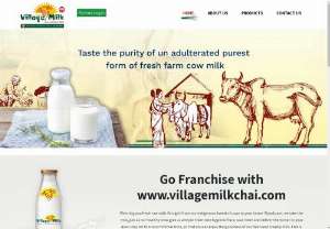 Best organic milk suppliers  - Village Milk is one of the best branded milk suppliers in India. We supply pure and organic cow milk at your doorstep within hours of milking. 