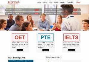 OET, PTE, TOEFL & IELTS | Complete Language Solutions - Benchmark Education Solutions has a successful track record of training ESL (PTE/OET/TOEFL/IETLS) students for more than 10 years. We have a dedicated team of certified English teachers who know how to help their students achieve the desired score. They are passionate about what they do and continue to research their field in order to stay up-to-date with the latest trends and materials.