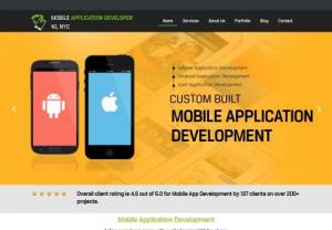 Freelance IOS & Android Application Development - Freelance IOS App Developer and Android App Developers offers a range of customized mobile App Development and Web Development services. 

The iPhone, Android and ipad market is thriving with millions of users universal and many of them have already made their fortune. According to commerce experts, the Mobile App is going to rule the markets. 

Mobile Application Development Company NJ can develop an application that fits your business needs and goals.