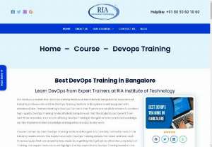 DevOps Training in Marathahalli - Best DevOps Training in Marathahalli, Learn from best DevOps Training Institutes in Marathahalli with certified experts & get 100% assistance.
