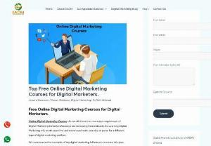online digital marketing courses - Online Digital Marketing Courses: As we all Know that nowadays requirement of Digital Marketing Skilled professional are increasing tremendously, So Learning Digital Marketing will worth your time and money and make you able to purse for a different type of digital marketing